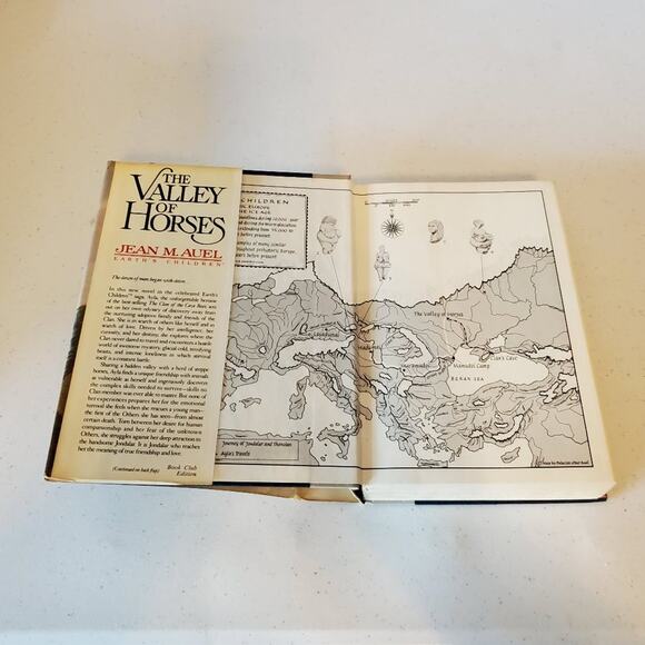 The Valley of Horses by Jean Auel Earth's Children Series Hardcover #2 - Picture 4 of 8